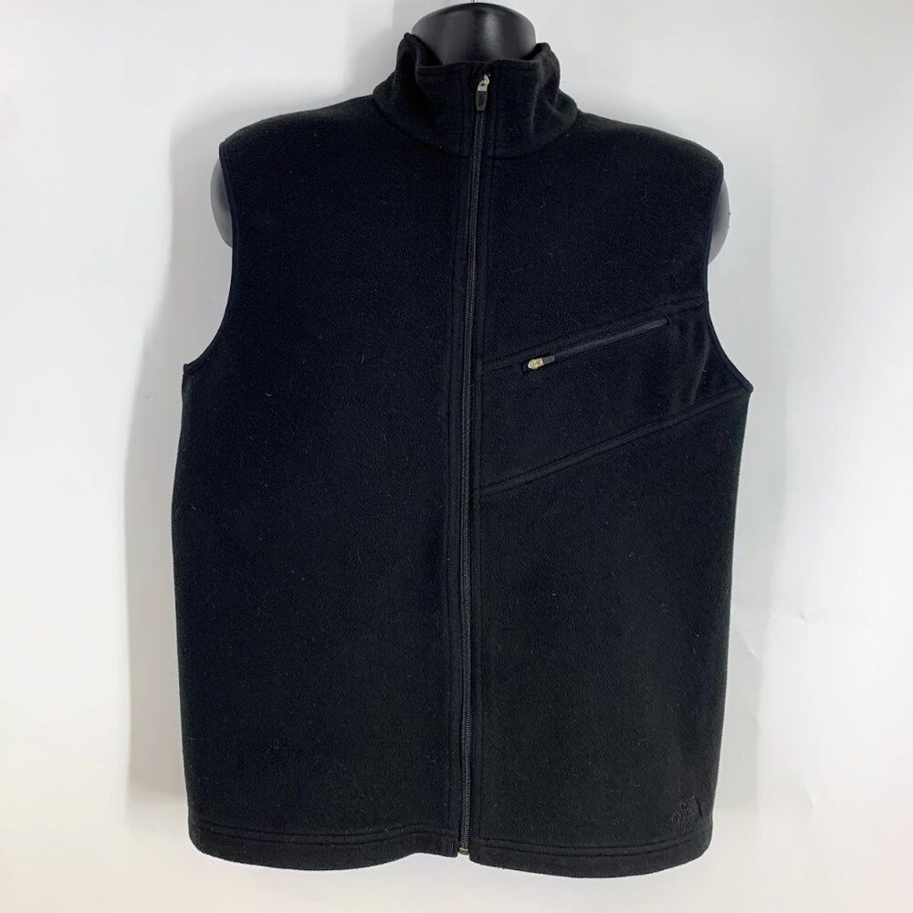 The North Face Men's Full Zip Fleece Outdoor Hiking Vest Size L